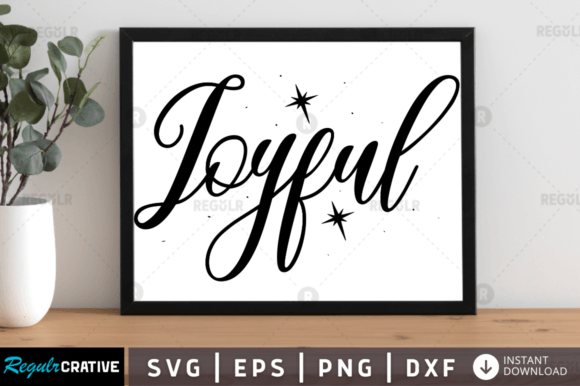 Download FREE Joyful Svg Design - Premium Resources