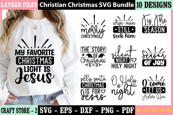 Download Christian Christmas SVG Bundle 1 - Christmas svg Collection
