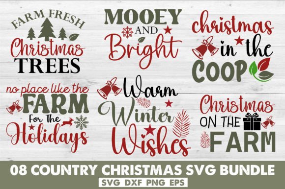 Download Country Christmas Svg Bundle - Christmas svg Collection