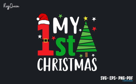 Download My First Christmas SVG T-Shirt Design - Christmas svg Collection