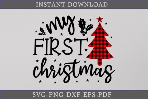 Download My First Christmas SVG File - Christmas svg Collection