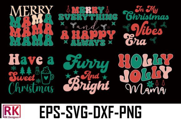 Download Retro Christmas Svg Bundle - Christmas svg Collection