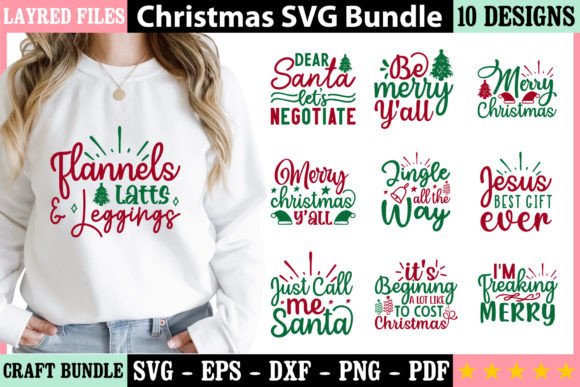 Download Christmas SVG Bundle 10 - Christmas svg Collection