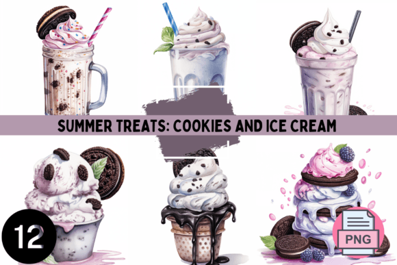 Download Summer Treats, Cookies and Cream - Cookies Collection