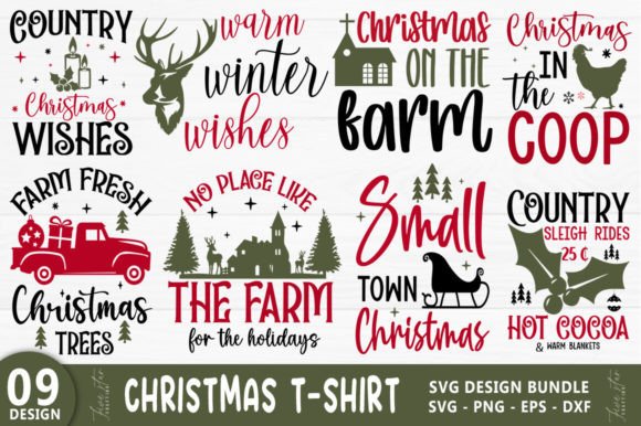 Download Country Christmas SVG Bundle - Christmas svg Collection