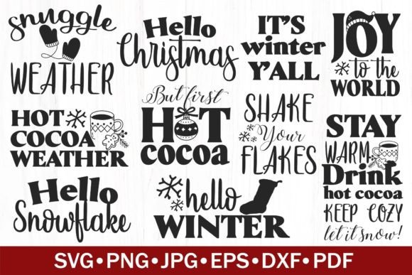 Download Winter Bundle SVG | Christmas SVG - Christmas svg Collection