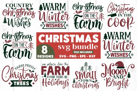 Download Country Christmas SVG Bundle - Christmas svg Collection