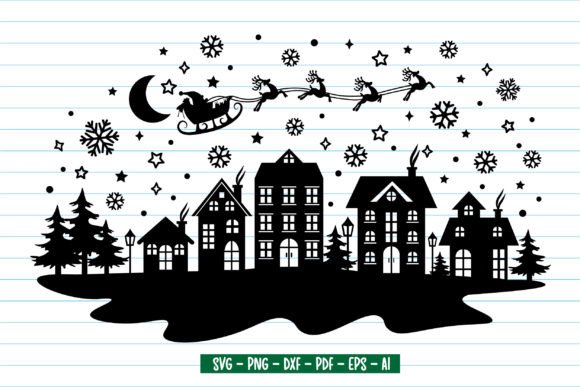 Download Christmas Svg, Christmas Scene Svg - Christmas svg Collection