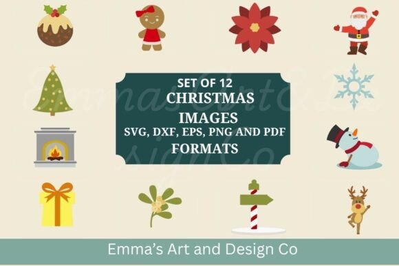 Download 12 Christmas SVG, Vector Bundle - Christmas svg Collection