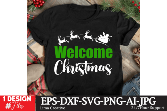 Download Welcome Christmas SVG - Christmas svg Collection