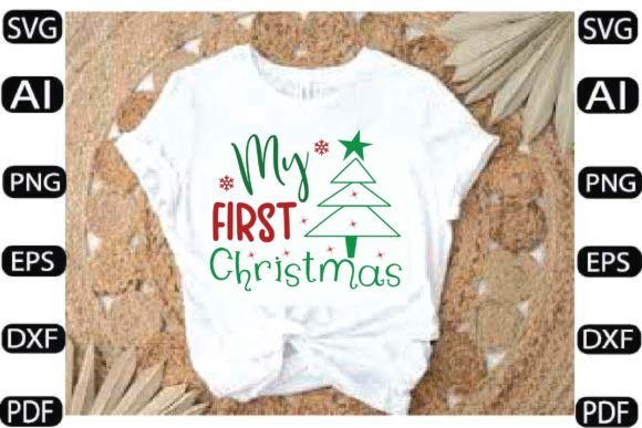 Download My First Christmas SVG DESIGN - Christmas svg Collection