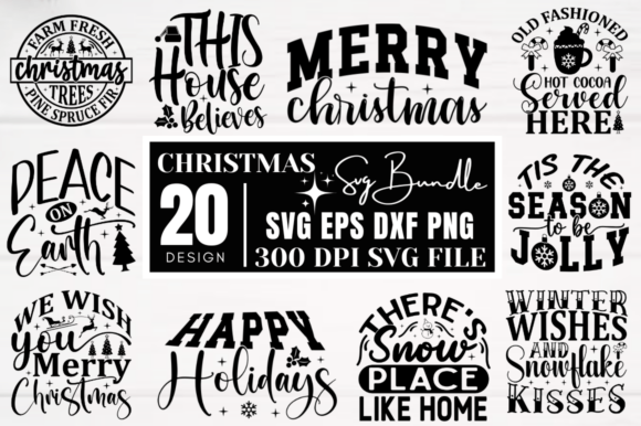 Download Christmas SVG Bundle - Christmas svg Collection