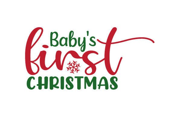 Download Baby's First Christmas SVG - Christmas svg Collection
