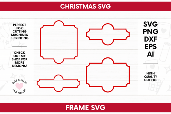 Download Christmas Frames SVG | Christmas SVGs - Christmas svg Collection