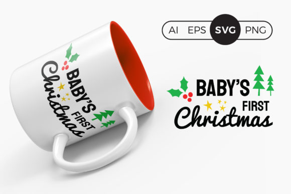 Download Baby's First Christmas SVG Clipart - Christmas svg Collection