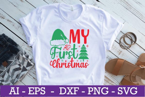 Download My First Christmas SVG Design - Christmas svg Collection